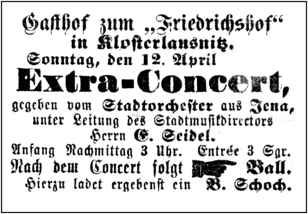 1874-03-12 Kl Friedrichshof Konzert